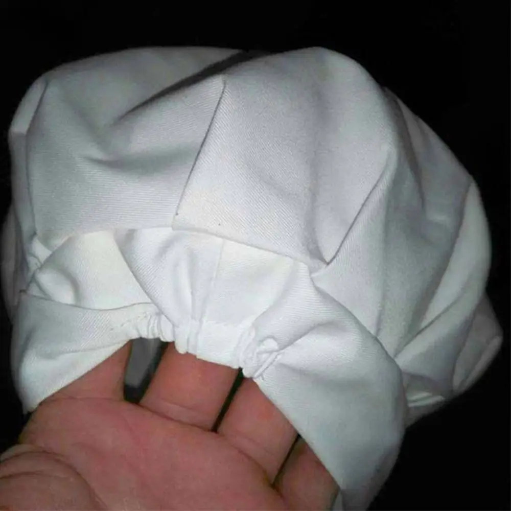 Gorro de Chef Blanco para bebé, Gorro elástico para fiesta, cocina, hornear, disfraz, envío rápido