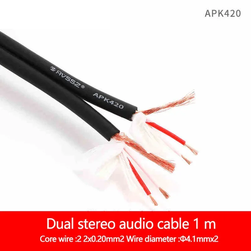 Kabel Audio Mikrofon Dua Inti 1-30M XLR Kabel Terlindung Layar Ganda Diy Mixer Gitar Elektronik Pengurang Kebisingan Tembaga Listrik