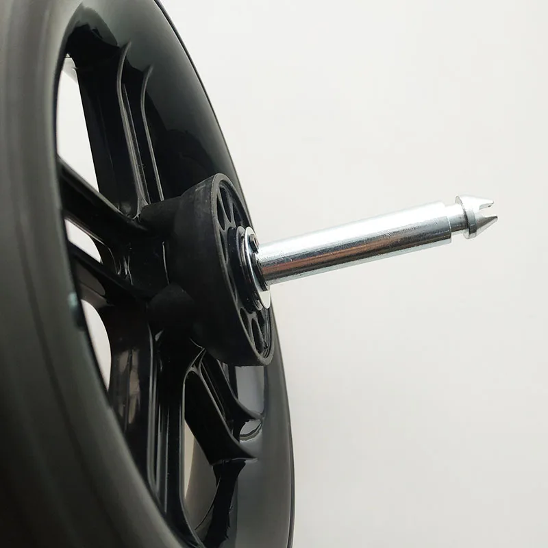 Rueda trasera de carbono para cochecito Cybex Melio 2/3, rueda trasera completa con marco de neumático, eje, accesorios para Buggy de bebé
