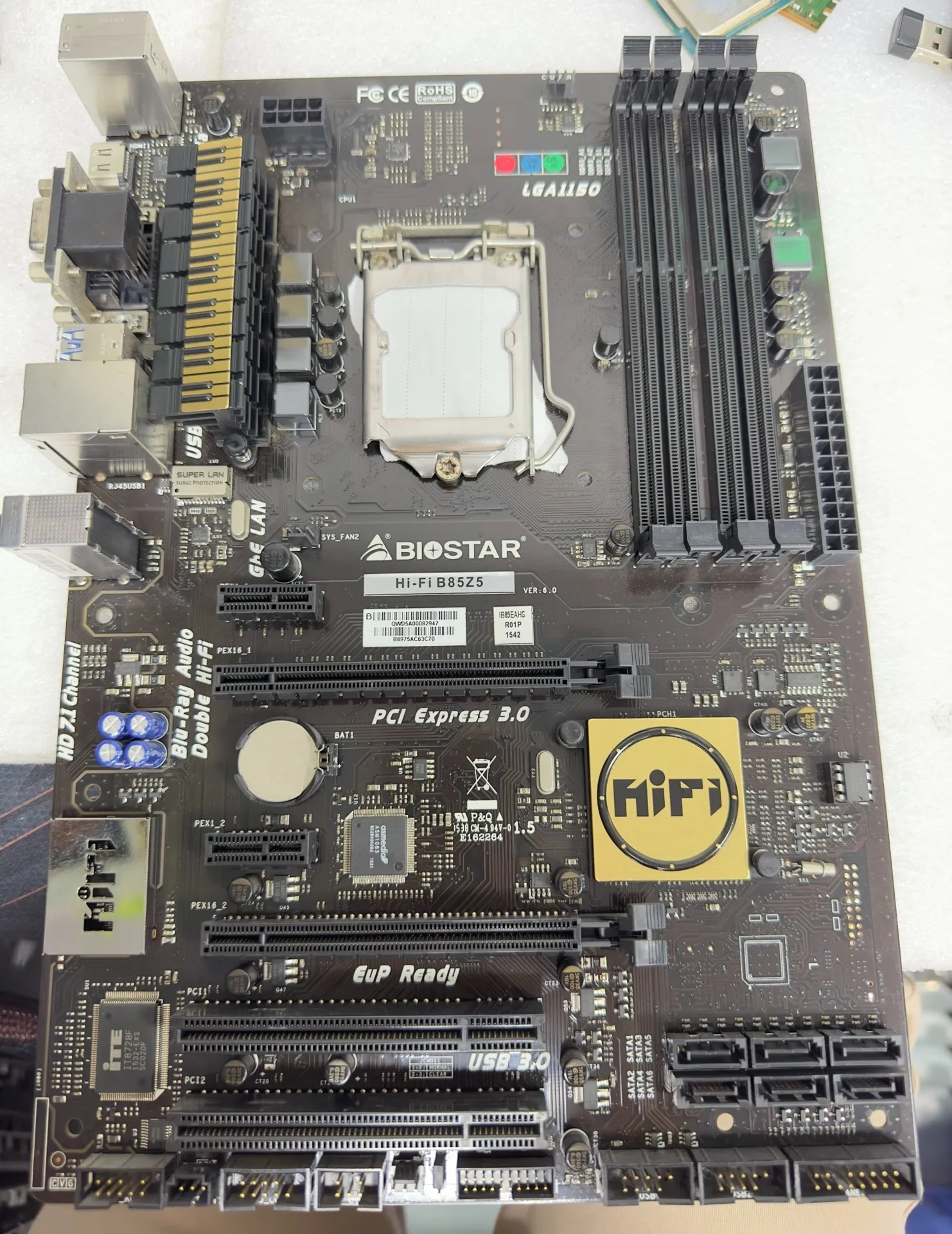 Известный бренд-Changxin Hi-Fi B85Z5 материнская плата Yingtai B85 без остановки (тест и отправлено)