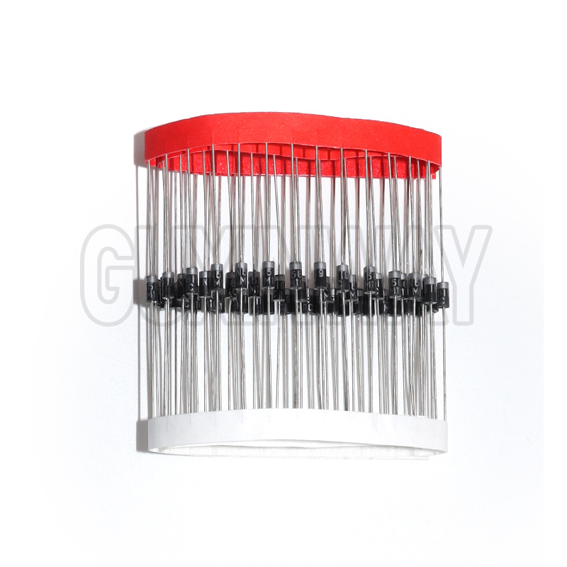 50PCS 1N5817 1N5819 1N5399 1N4937 1N4004 Schottky Gleichrichter Diode 1N4001 1N4007 UF4007 HER107 FR207 FR157 FR107 RL207 DO-41