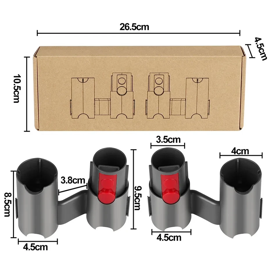 เครื่องดูดฝุ่น Dyson อุปกรณ์เสริมติดผนัง Storage Bracket-หัวแปรงและหัวฉีดผู้ถือสําหรับ V7/V8/V10/V11/V15