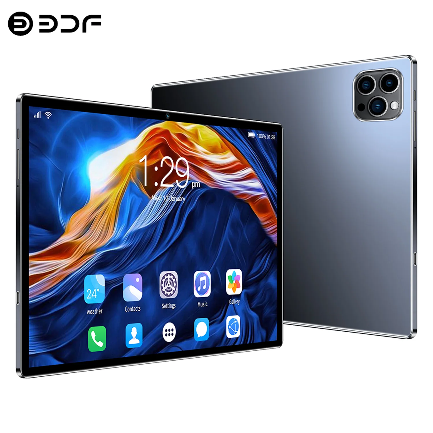 10.1 Inch Tablet Pc Octa Core Android 13 Dual SIM 3G Network 4GB RAM 64GB ROM Google Bluetooth WiFi Tablets