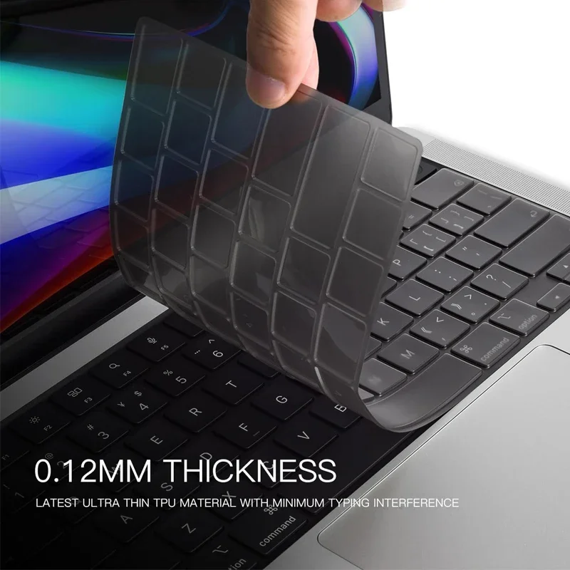 プレミアムキーボードカバー MacBook Air 15 A2941 13.6 A2681 Pro 14 16 インチ A2442 A2779 A2918 A2485 A2780 M3 M2 M1 プロテクタースキン