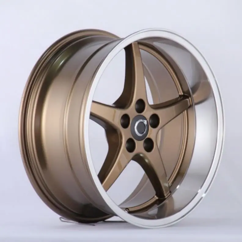 Rodas personalizadas pessoais de última geração, 18 polegadas, 9j, + 25et 5 × 108, 65mm, novas 4 rodas prateadas