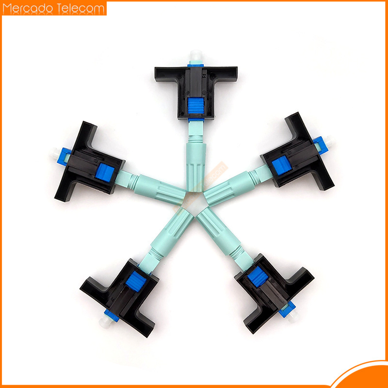 Neuer sc apc upc Glasfaser anschluss 58mm optischer Single-Mode-Schnell anschluss ftth Cold Connector Tool Glasfaser-Schnell anschluss lx58