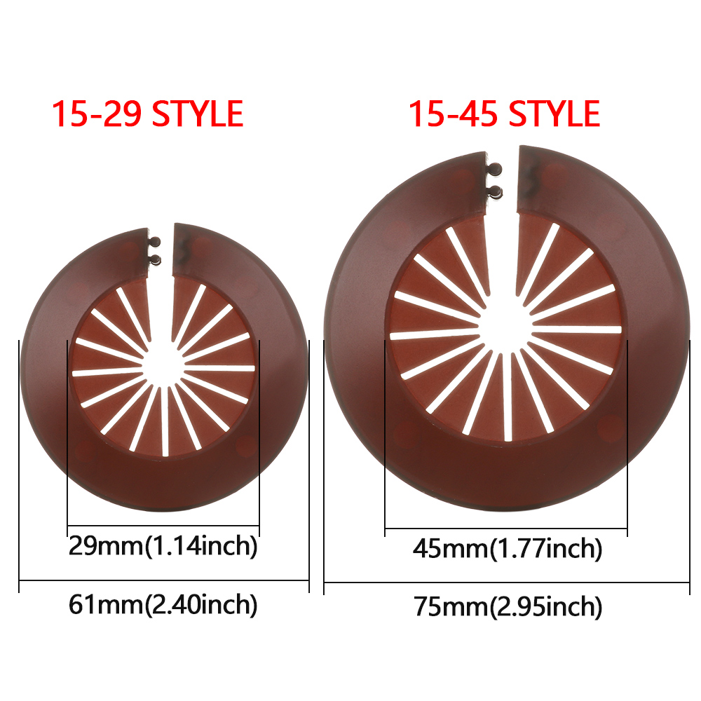 Multicolor Pipe Decorative Cover Decorative Angle Valve For Wall Ducts Universal Radiator Pipe Cover Hollow Occlusion Decoration