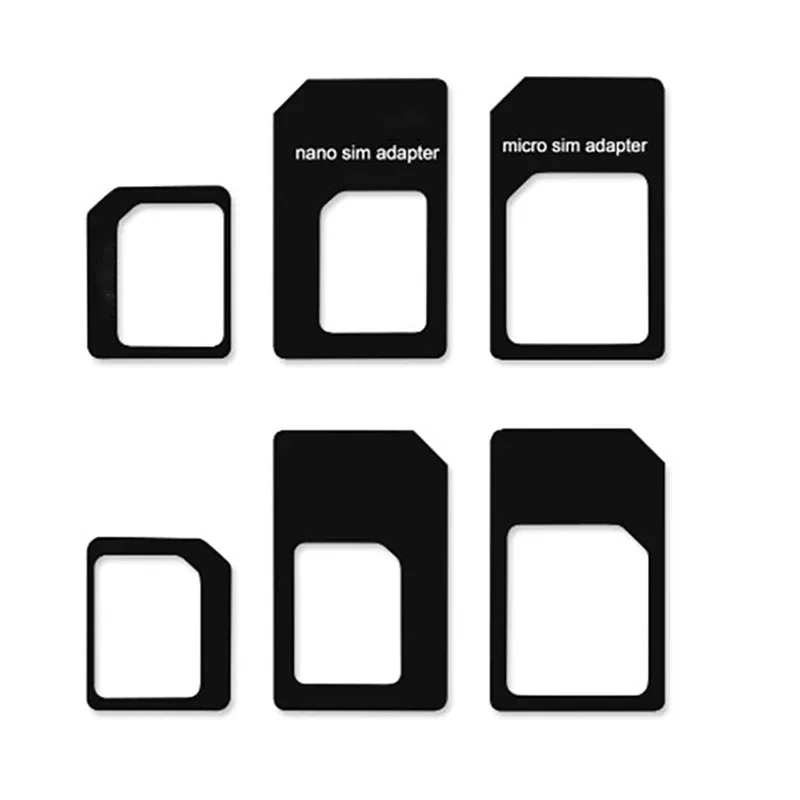 Адаптер для микро-Nano SIM-карты, набор разъемов, лоток для SIM-карты с разъемом для карты, Универсальный Набор держателей для смартфонов
