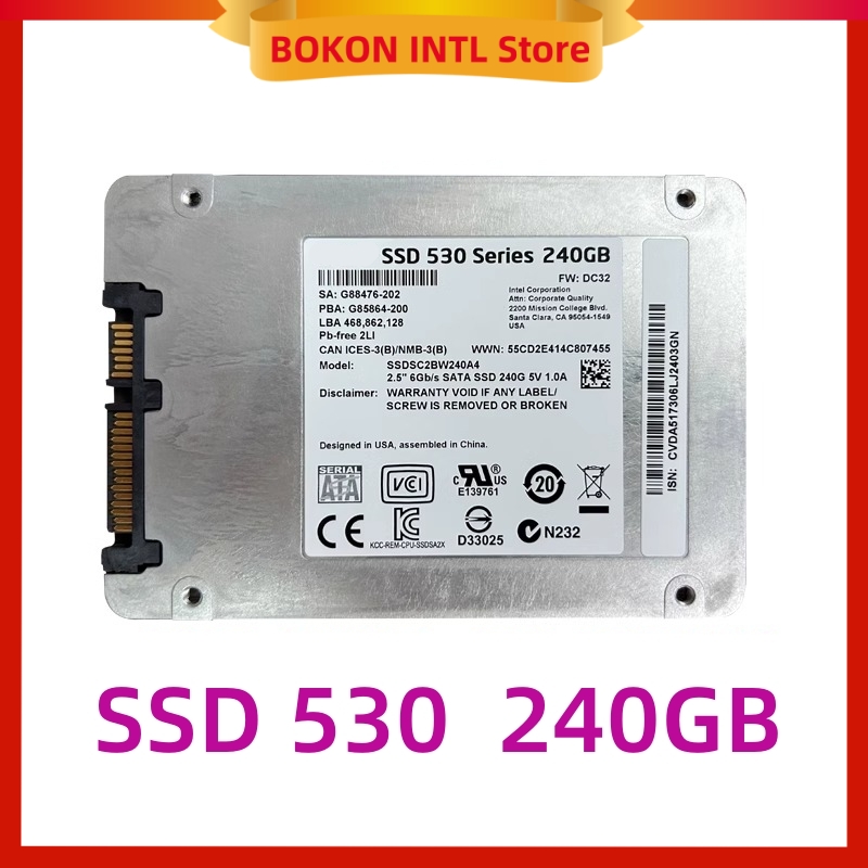 SSD DC S3500 SERIES 800GB 480G 300G 80G  SSD 5300 240GB S3510 800GB 6Gb/s 2.5" SATA  SSDSC2BB800G4 Solid State Drive for INTEL