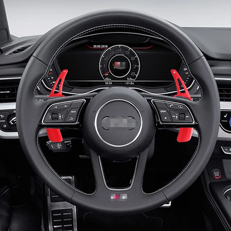 Für Audi A3 S3 A5 S5 2017 A4 B9 Q7 2016-2017 TT TTS Shifter Paddle Shift Verlängerung Lenkrad Shift Paddle Shifter