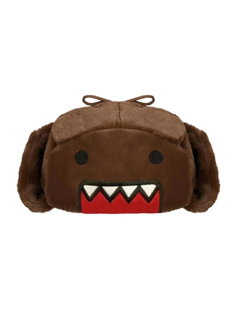 Sombrero multicolor cálido para hombre y mujer, gorro con orejeras de dibujos animados, a la moda
