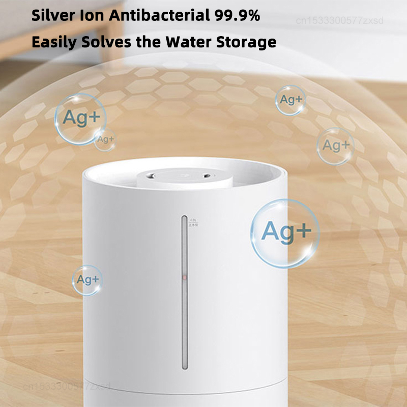 Xiaomi-Mijia 2加湿器,アロマディフューザー,大容量,湿度,低音,家電製品,300 m/h, 4リットル