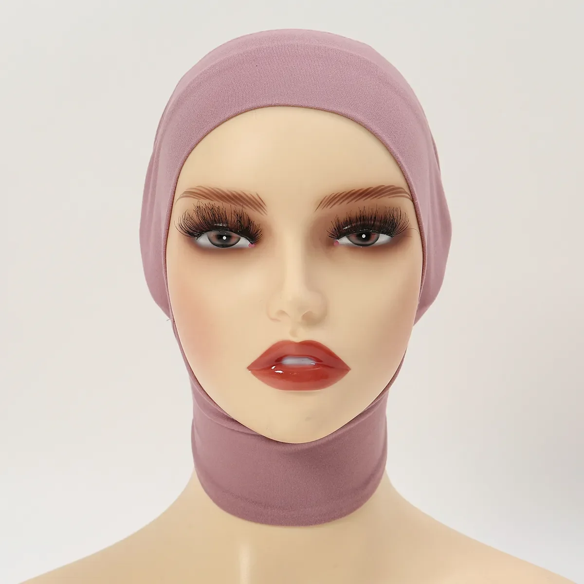 Boné interno muçulmano hijab para mulheres sólido underscarf hijab undercap cachecol turbante chapéu islâmico muçulmano hijabs pronto para usar headcover