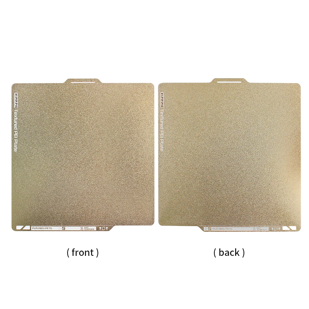 Build Plate PEI Bed For Bambu Lab X1/P1P/P1S Texture Double Sided PEI Spring Steel Sheet For Bamboo Lab 3D Printer Accessories