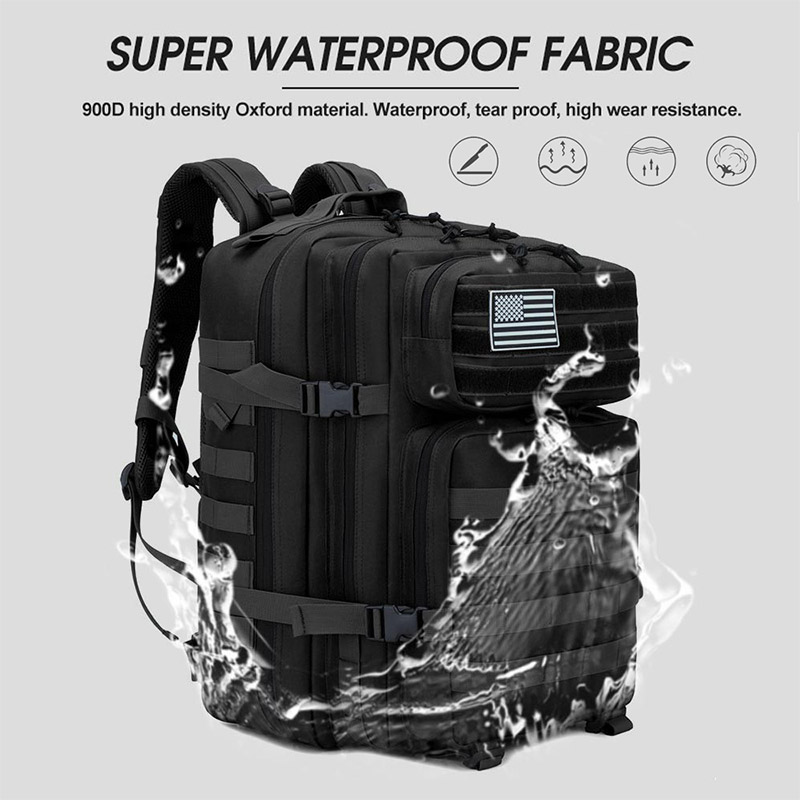 Mochila Mochilas de viaje de gran capacidad para hombre Bolsas multifuncionales impermeables para deportes al aire libre