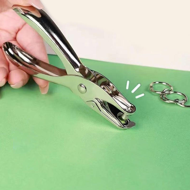 Single Hole Puncher Metal 3mm/6mm Pore Diameter Punch Pliers Hand Paper Scrapbooking Punches Punching Tools