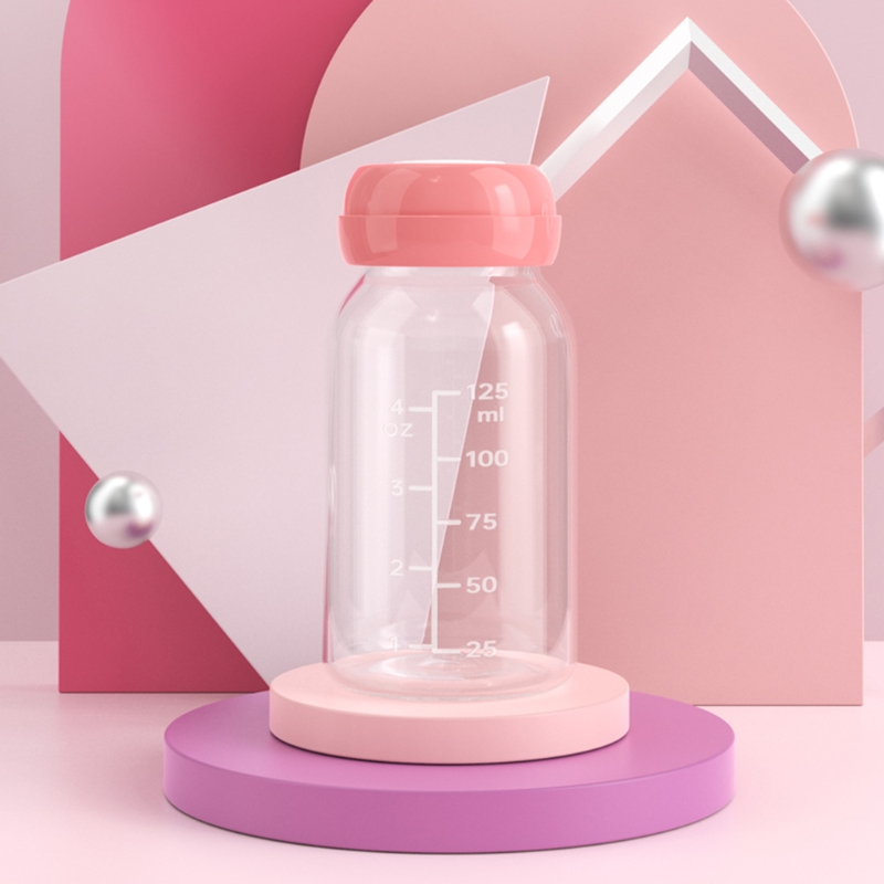 母乳と赤ちゃんのための大きな首の貯蔵ボトル,新鮮なカップのための,bpa,125ml