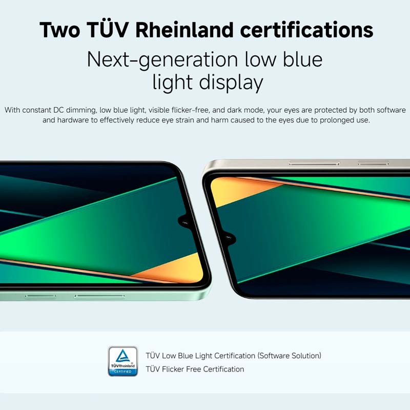 Xiaomi POCO C75, version globale de l'UE, téléphone portable, 6 Go, 128 Go, 8 Go, 256 Go