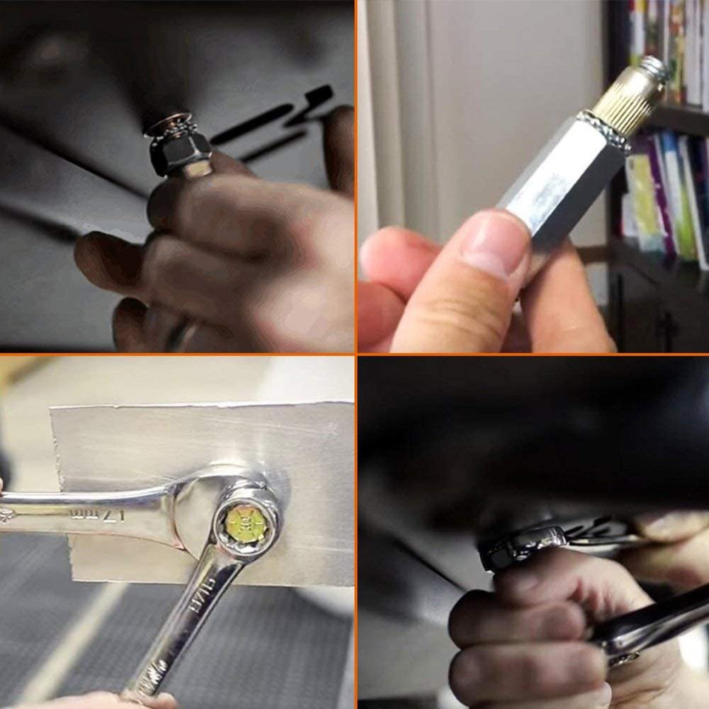 50pcs Rivet Nuts M6 Nutserts Rivet Nuts Flange Blind Rivnuts Zinc Plated Steel Nut Nutsert  Cap Rivet Hardware Tool Accessories