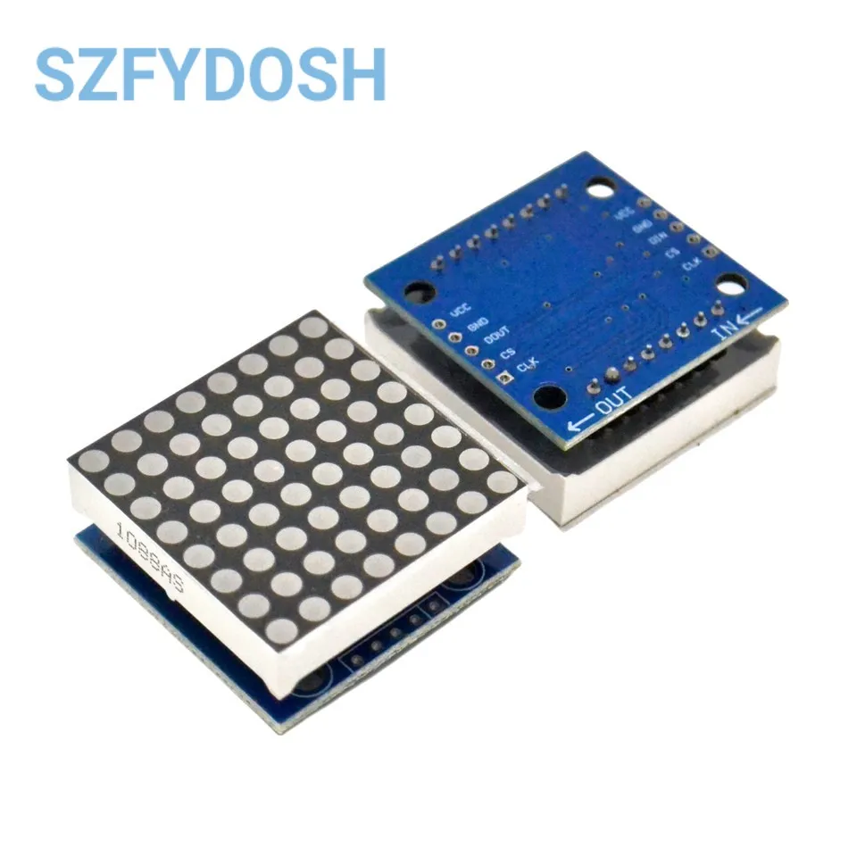 MAX7219 Dot Matrix Module Microcontroller Module Display Module Finished For Arduino