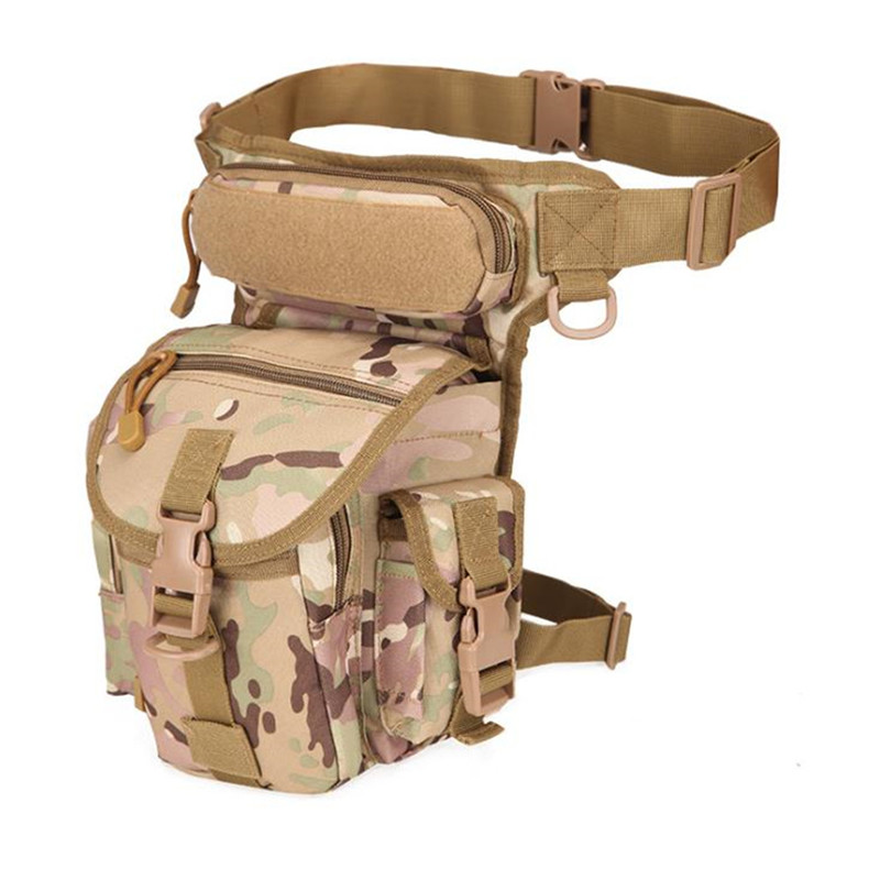 Waist bag weapon tactical cycling leg bag men's waterproof and anti-fall practical thigh bag multi-purpose belt