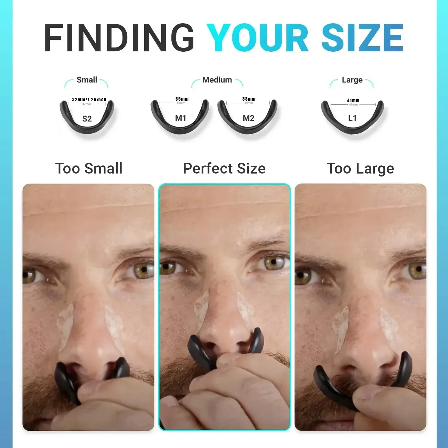 100pcs Magnetic Nasal Breathing Dilator Breathing Dilator Exercise Nostril Breathing Supplement Patch Exercise Nasal Patch