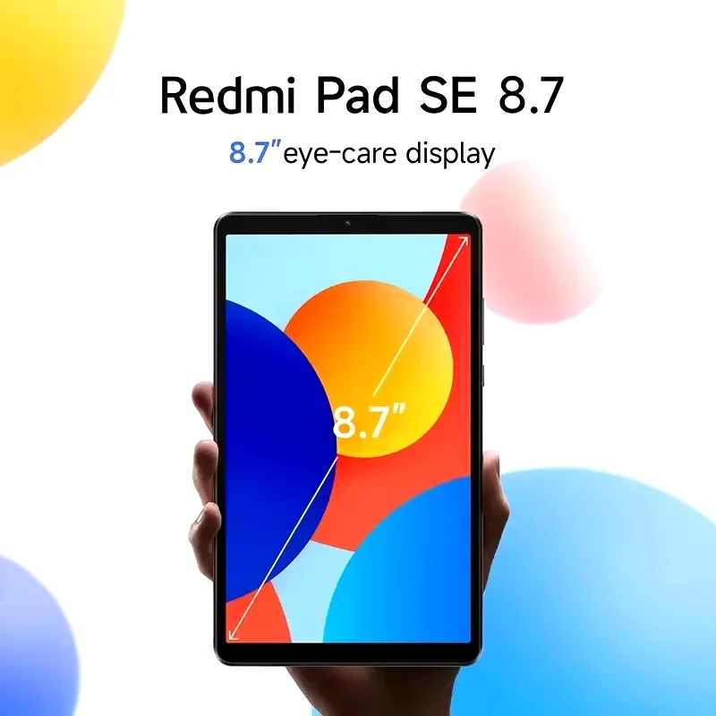 Xiaomi-smartphone Redmi Pad SE 8,7, versión Global, LCD, MediaTek, Helio G85, octa-core, CPU, batería de 6650mAh, 18W, carga rápida, cámara de 8MP, 90Hz