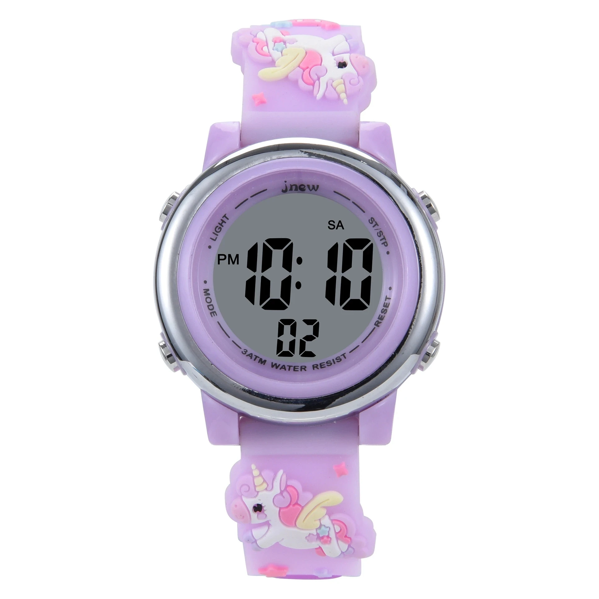 อุทัย CE105 เด็กการ์ตูน LED นาฬิกาอิเล็กทรอนิกส์ 30M กันน้ําเด็ก SmartWatch นาฬิกาปลุกส่องสว่างกีฬาเด็กชายหญิงของขวัญ