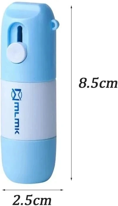 Thermal Paper Easer Mail Opener 2 in 1 Correction Fluid 10ml with Knife Anti Peep Identity Information Privacy Protector Eraser