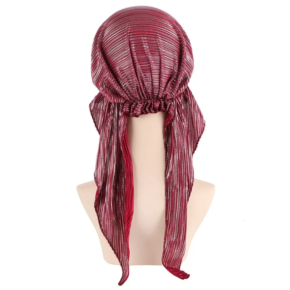 Elástico cor sólida pré-amarrado hijab envoltório cabeça cachecol chapéus turbante muçulmano gorro para mulheres chapéu interno moda feminina turbantes bonés
