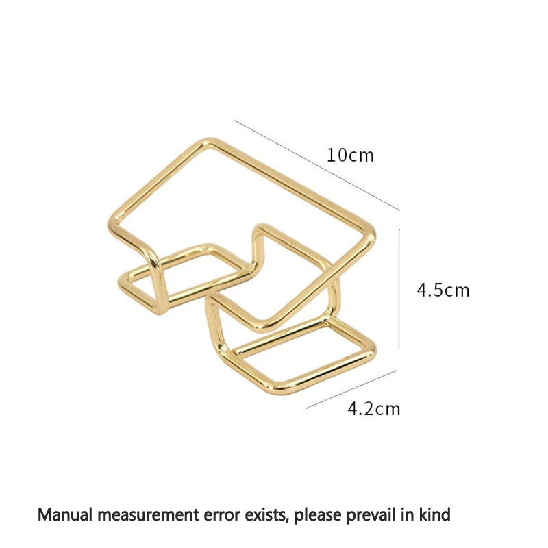 1pcs business card case Simple hollow business card case Creative iron lining business card holder business card display stand