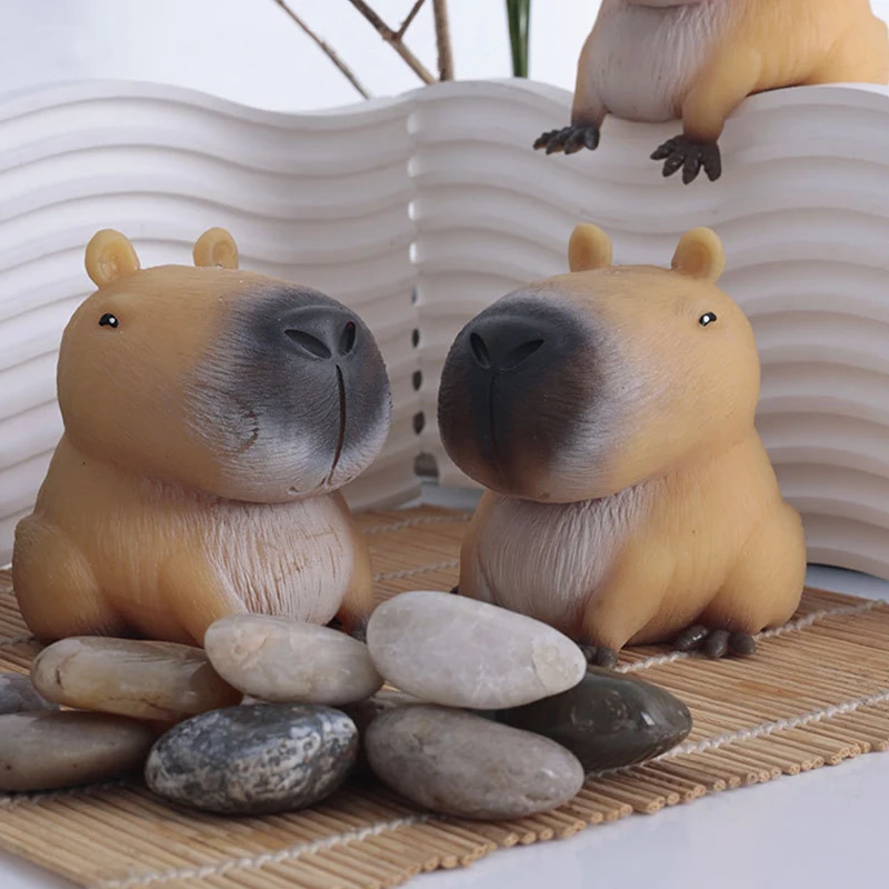 Capybara Anti Stress Fidget ของเล่นสําหรับความวิตกกังวล Capybara ผิดปกติวัตถุตลก Brinquedos Para Alio Do Estresse
