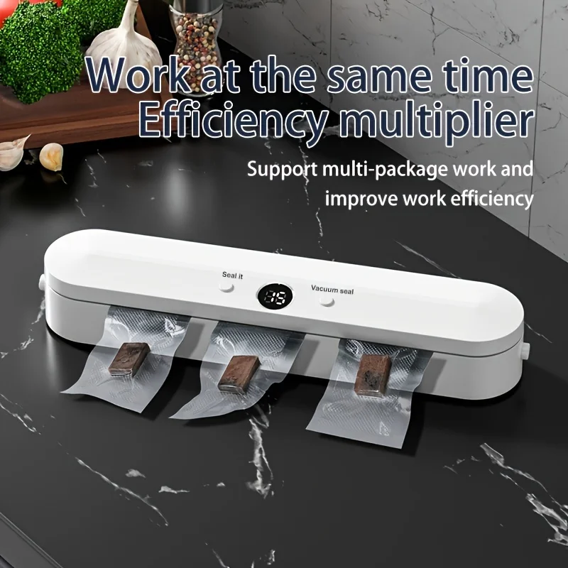 Xiaomi-食品保存用自動真空シーラー,220V,10個