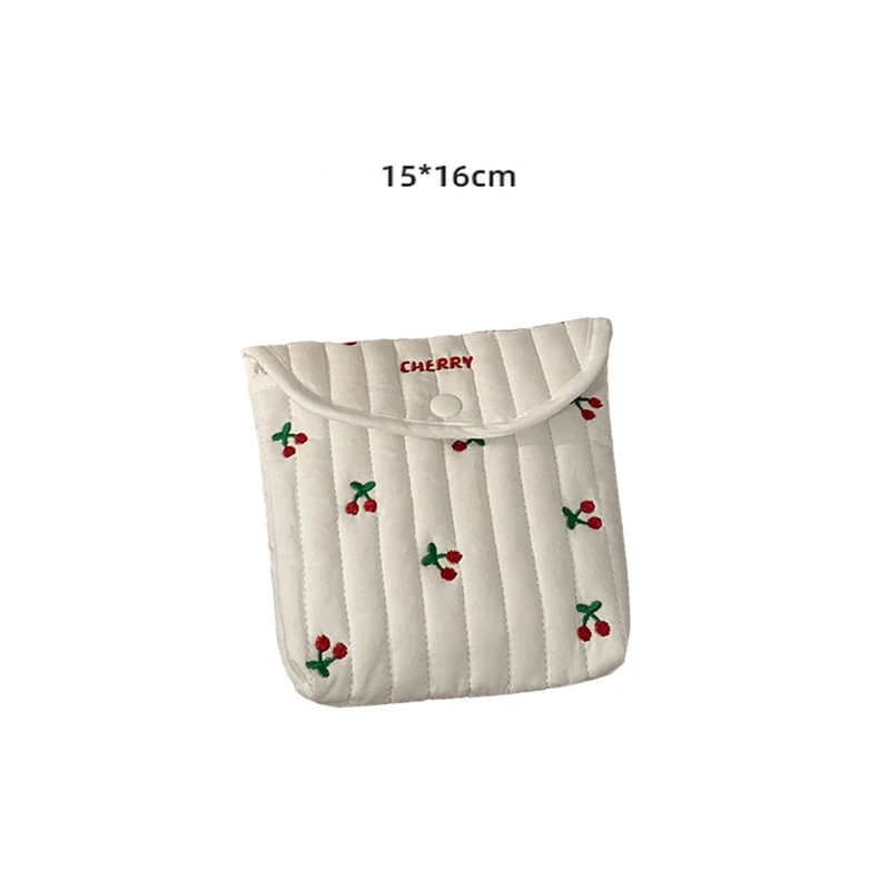 Simpatici assorbenti igienici Borsa portaoggetti per asciugamani mestruali Borsa portaoggetti portatile per mini assorbenti per studenti