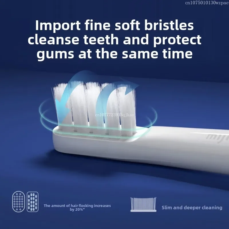 XIAOMI MIJIA Spazzolino elettrico sonico T100 Per uso domestico Coppia di adulti Ragazzi e ragazze Bambini Ricaricabile Lavaggio completo del corpo