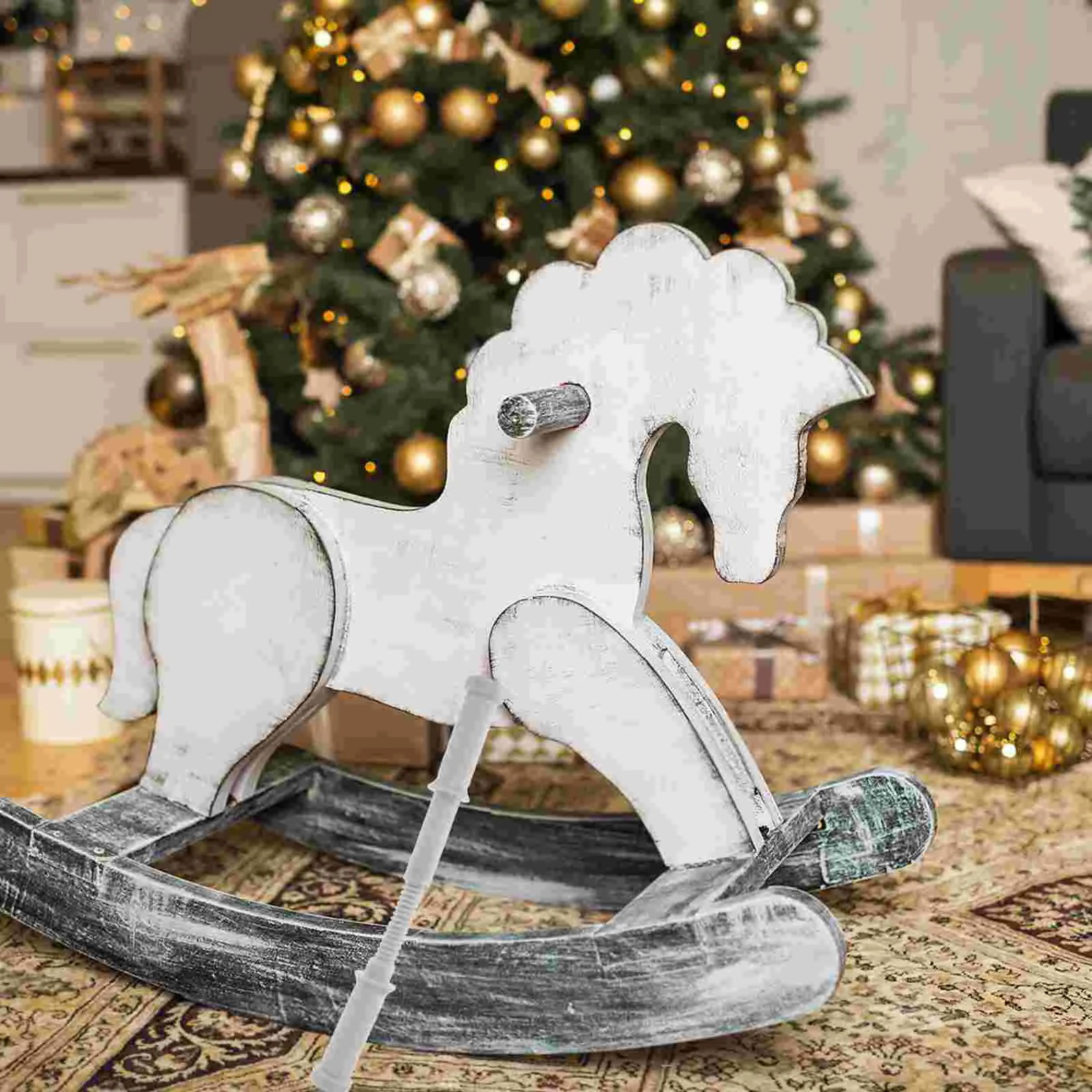 Punho de plástico para brinquedos de cavalo crianças brinquedo lidar com balanço equitação lidar com móveis do bebê plástico universal alças rosqueadas