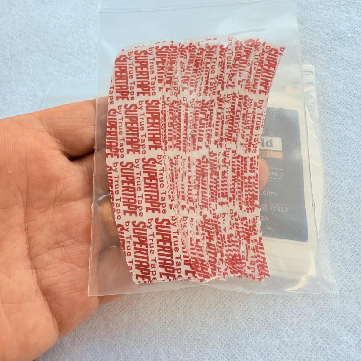 36 Stück gebogenes Walker-Klebeband, doppelseitiges Ultra-Hold-Klebeband, Haarsystem-Klebeband, Hold Bonding-Kleber für Salon-Spitzensystem und Herren-Toupet