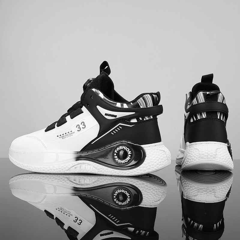 Zapatillas de deporte para hombre con hebilla giratoria, cómodas, antideslizantes, con cordones, duraderas, para actividades al aire libre
