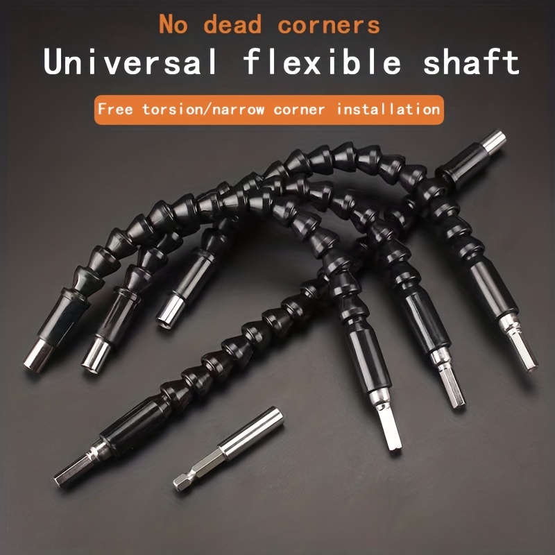 1pc Flexible Welle Verlängerung Welle Bohrer Hex Schaft Bohrer Mutter Fahrer Bit Set Biegsamen Bohrer Verlängerung Weiche Welle fahrer