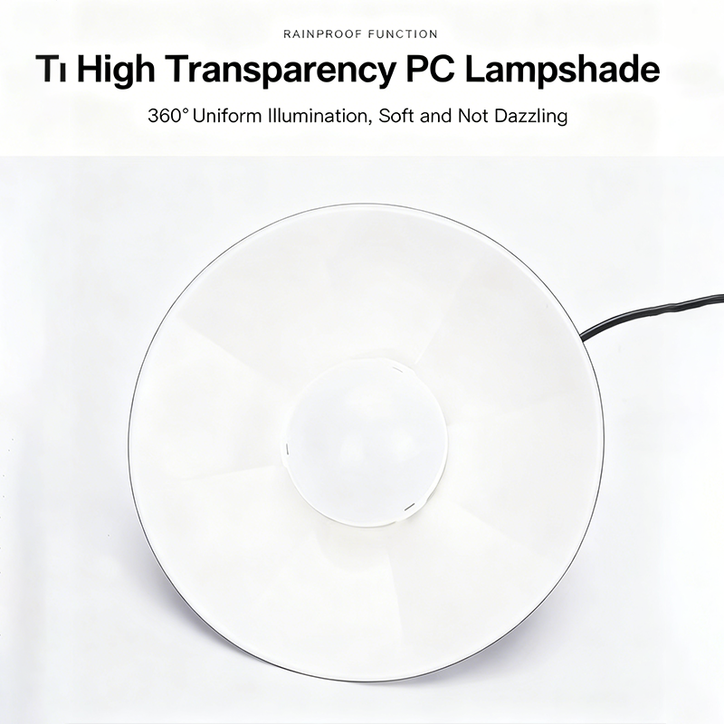 Double Head Solar Pendant Light Led Solar Powered Lamp White Light With Remote Control Chandelier Camping Outdoor Garden