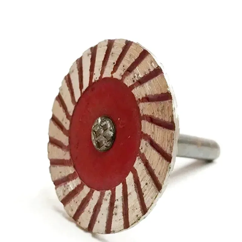 Mini disco de hoja de sierra de diamante, disco de corte de piedra de rosca de 40mm para azulejos de cerámica, granito, mármol, letras, herramienta de tallado y molienda