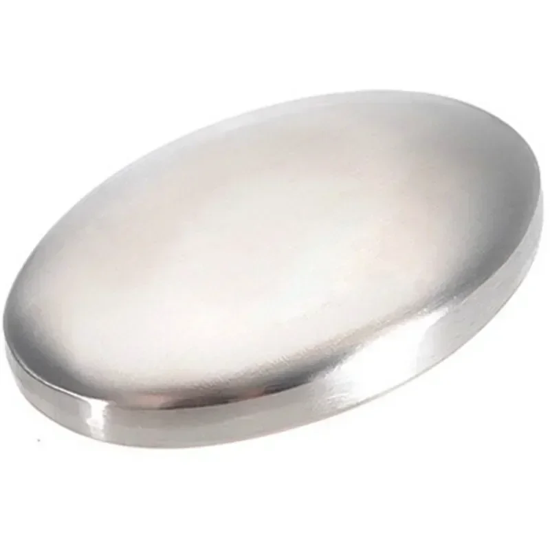New Oval Hand Washer 304 Stainless Steel Deodorant Soap Metal Soap for Deodorizing Cleaning Kitchen Tools and Odor Removal