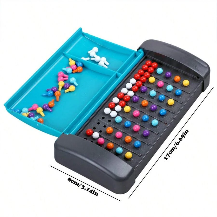 1 Stück Logic Reasoning & Password Cracking Puzzle Tabletop Dekompressionsspiel, Brettspiele für Kinder