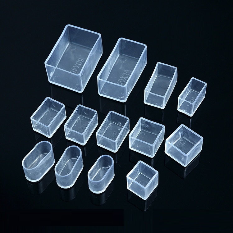 Protège-pieds de chaise en PVC, 4 pièces, couvre-pieds, chaussette pour meubles, décoration de la maison