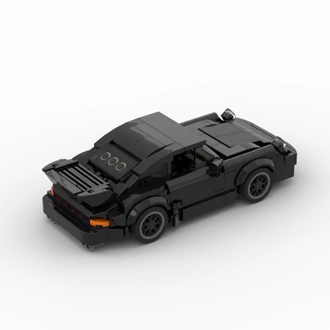 MOC-Black Bird (930)Turbo Racingกีฬารถความเร็วChampion Racer Building Blocksอิฐสร้างสรรค์โรงรถของเล่นสําหรับชาย
