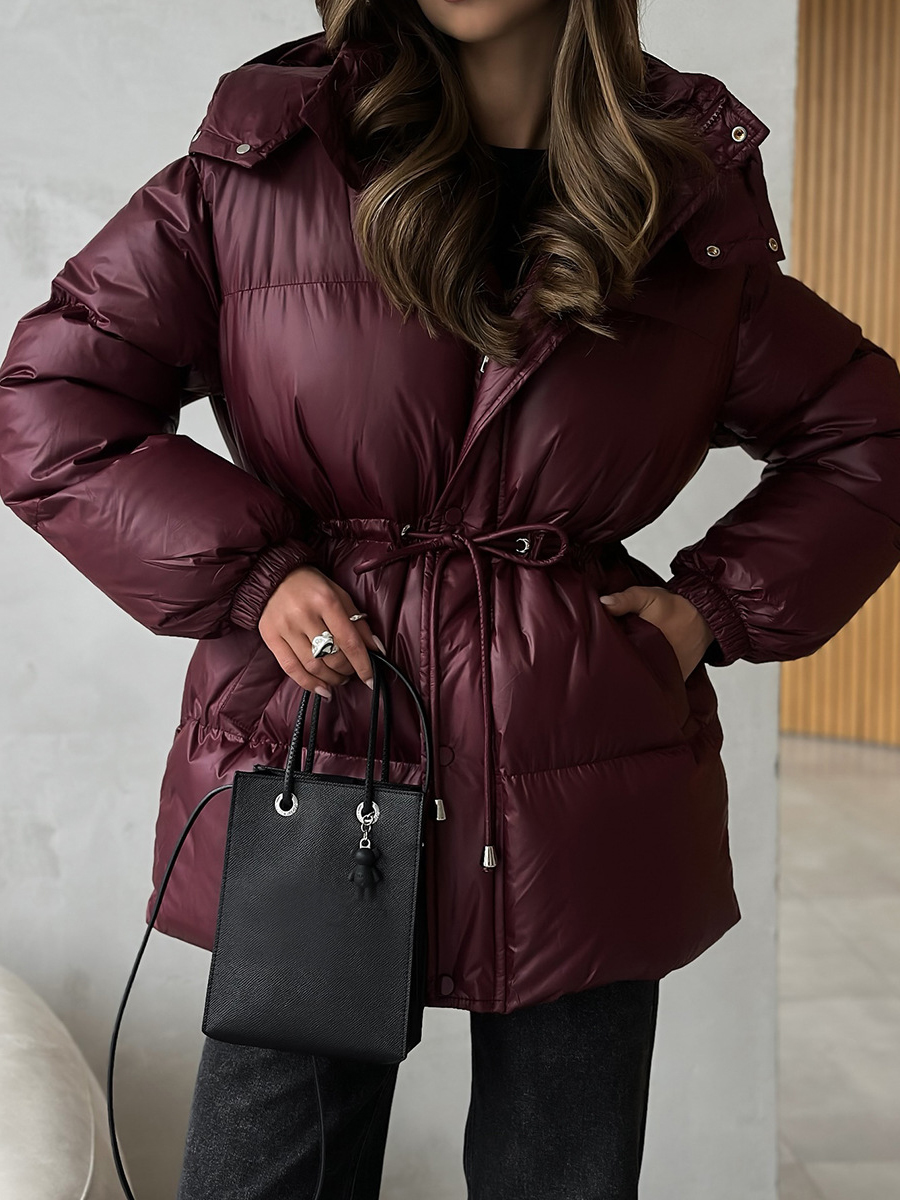 2025 nova moda quente acolchoado jaqueta feminina inverno parkas manga longa com capuz pão roupas de algodão feminino jaqueta grossa outerwear