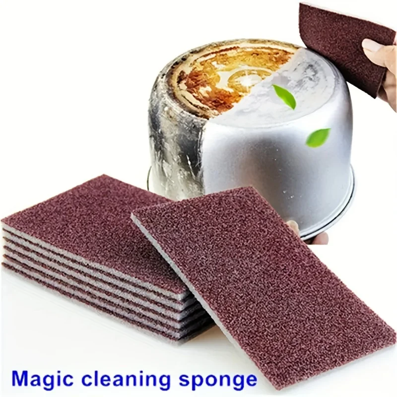 Esponja mágica de melamina, esponja de cocina de carborundo, borrador para sartén, olla, esponjas para platos, utensilios de cocina, artículos de limpieza del hogar