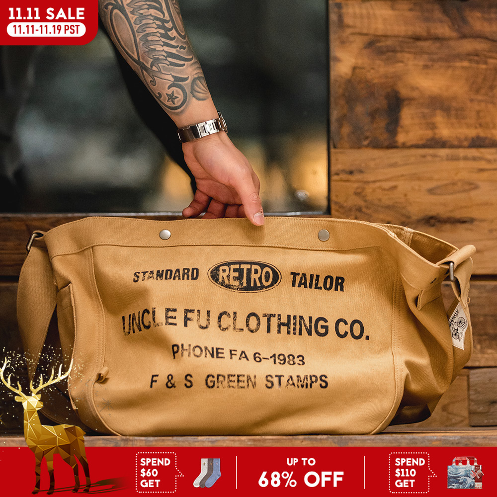 Maden Vintage Große Kapazität Leinwand Tasche Weibliche Designer Brief Gedruckt Crossbody Computer Tasche Messenger Schulter Taschen Reisen