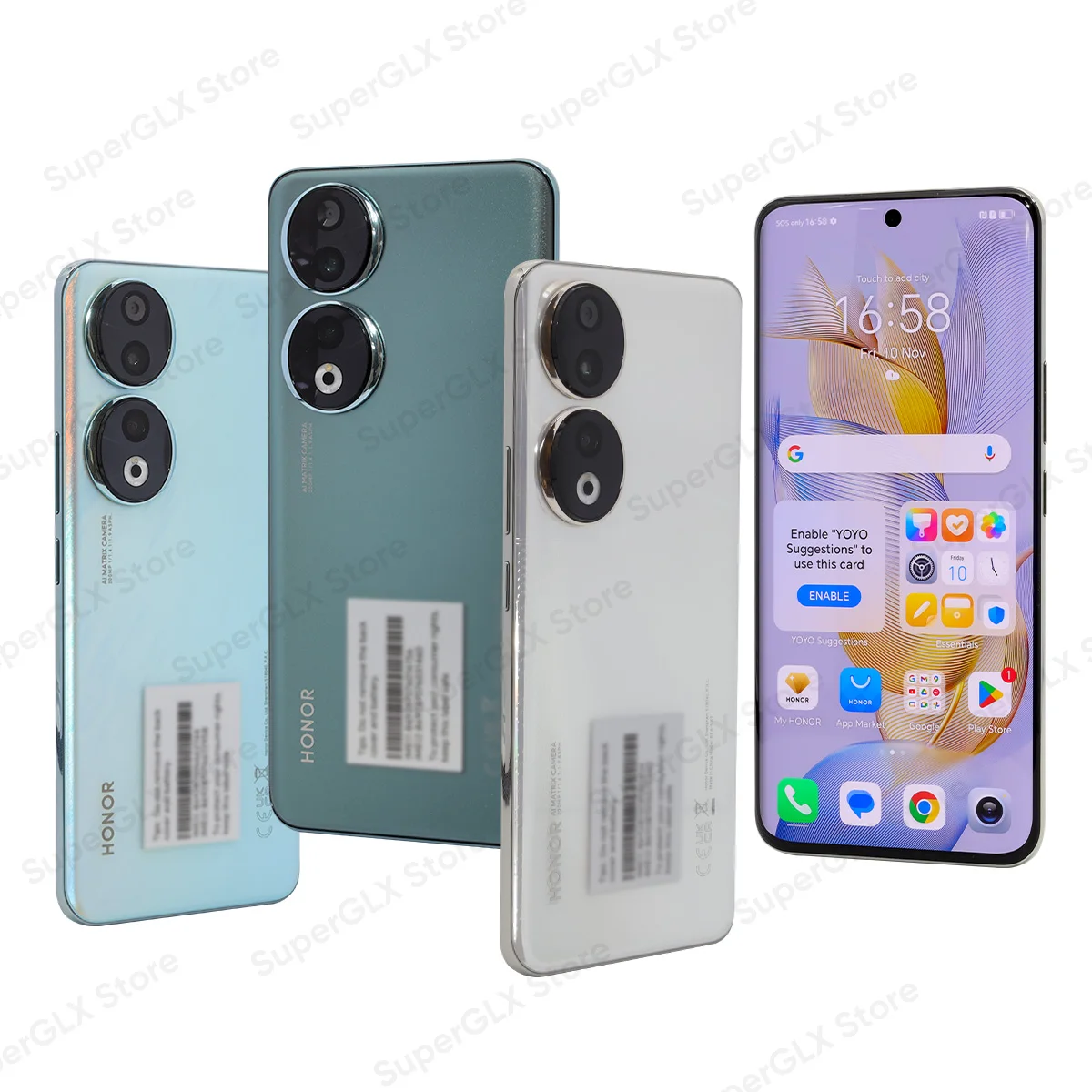New Global Version HONOR 90 5G 200MP Ultra-Clear Camera Snapdragon 7 Gen 1 5000mAh Battery Life 66W Supercharger 120Hz Display