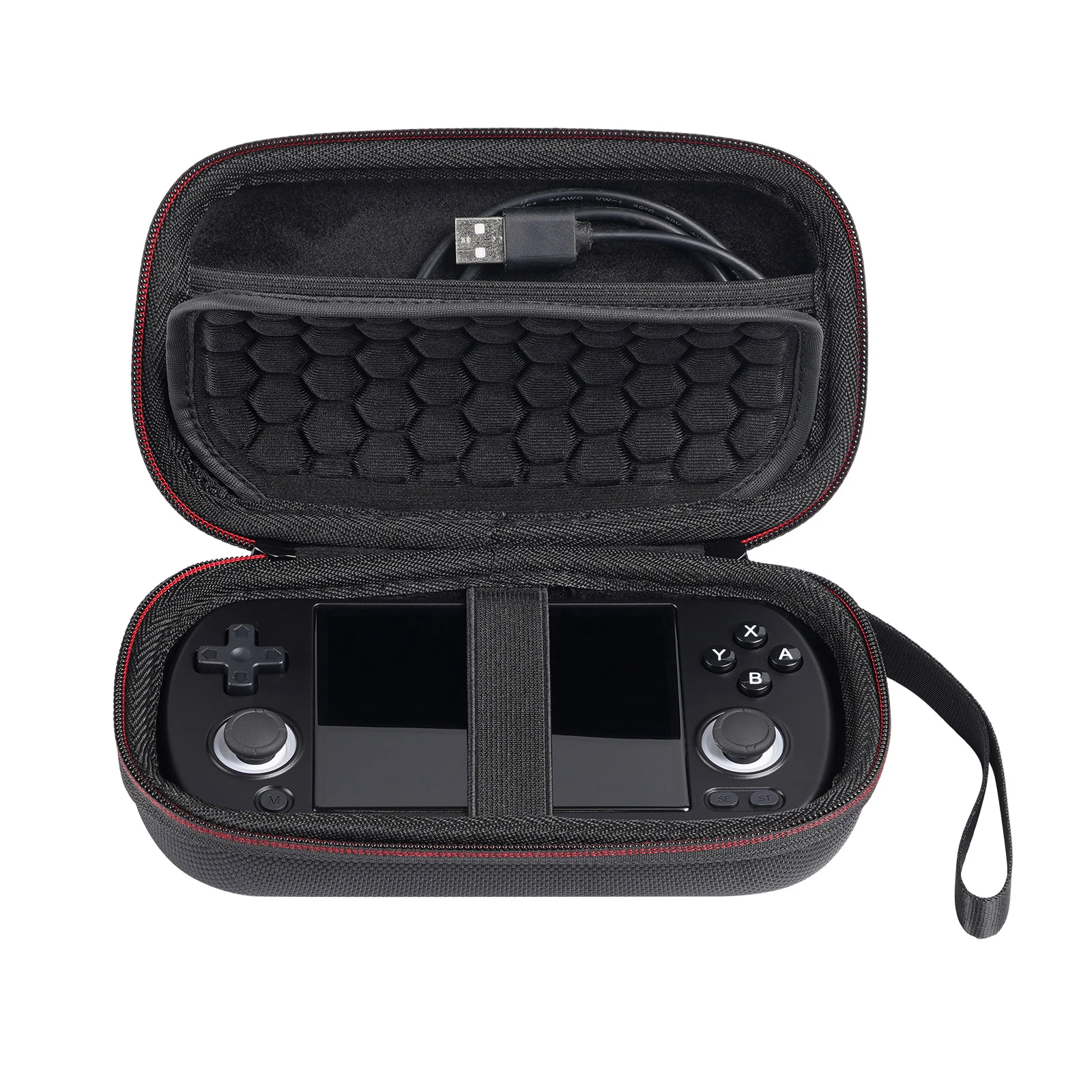 For RG40XX H Case ShockProof RG40XXH Game Console Protect Bag Cases Accessories Cable Storage Box Bags Gift
